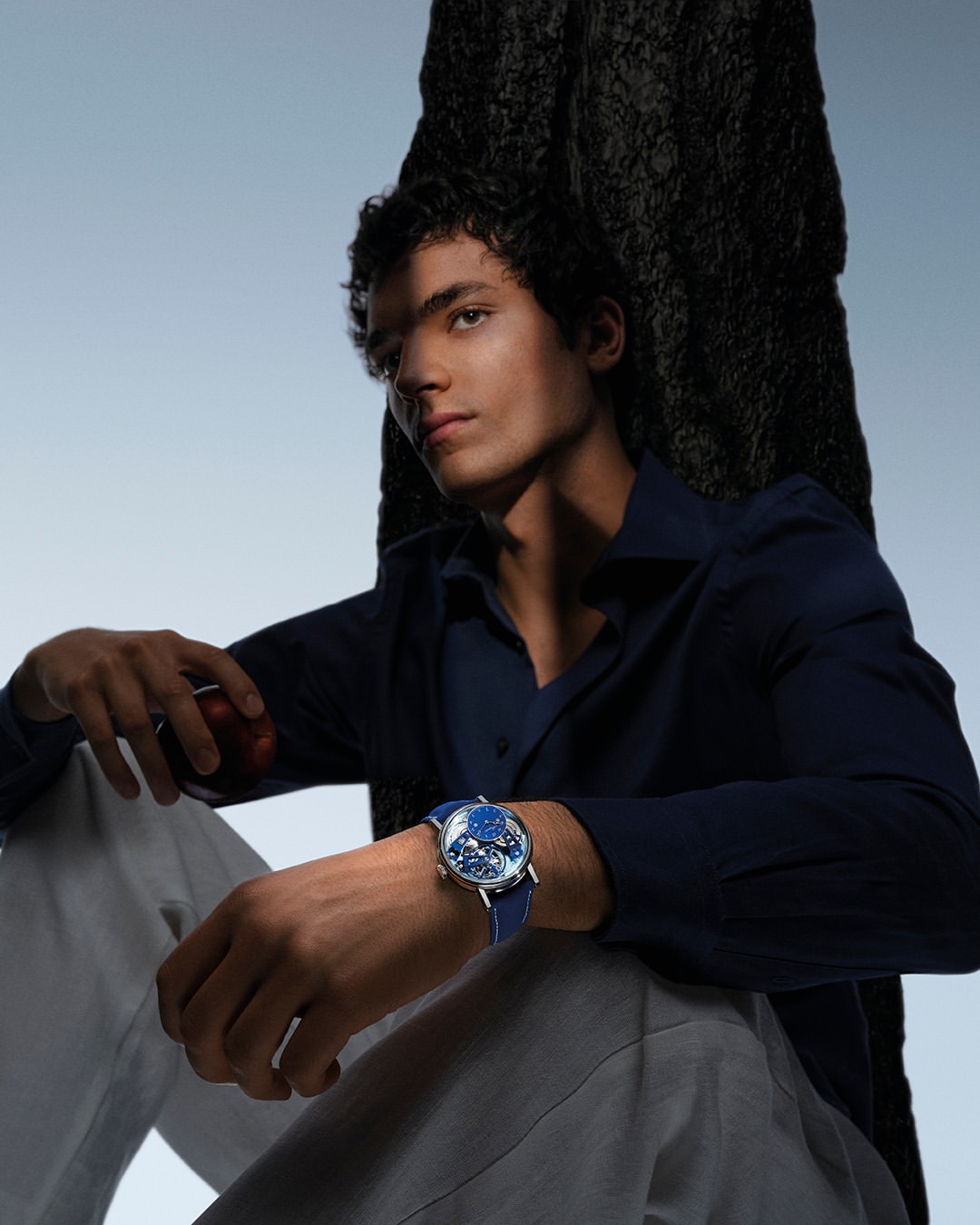 Breguet watch worn on the wrist