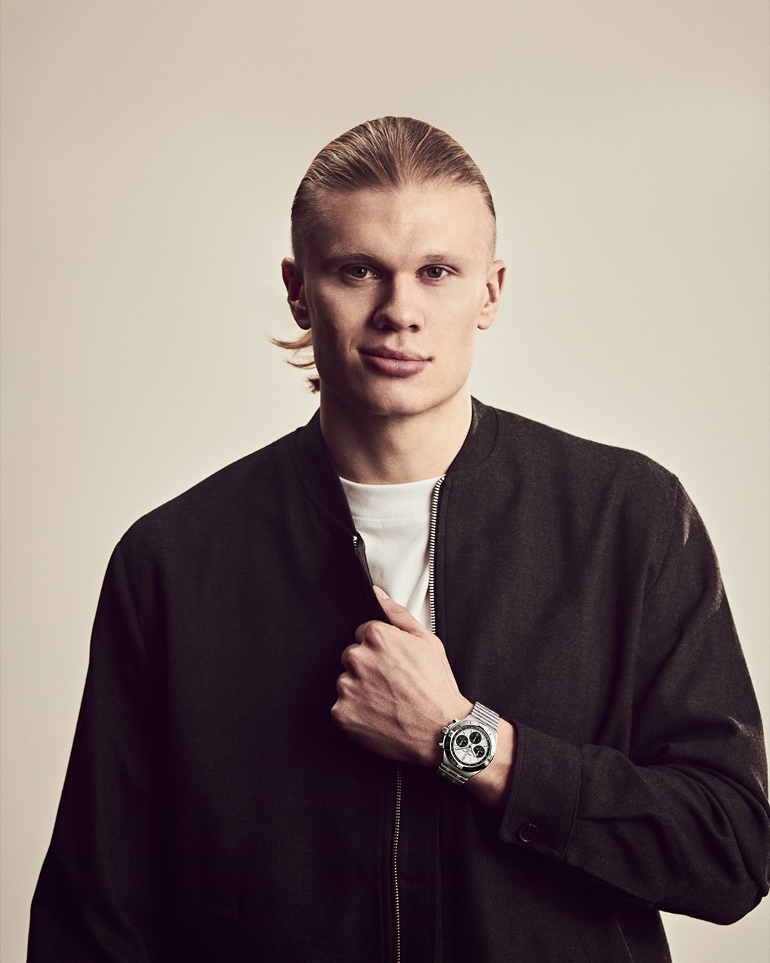 Breitling watch worn on the wrist