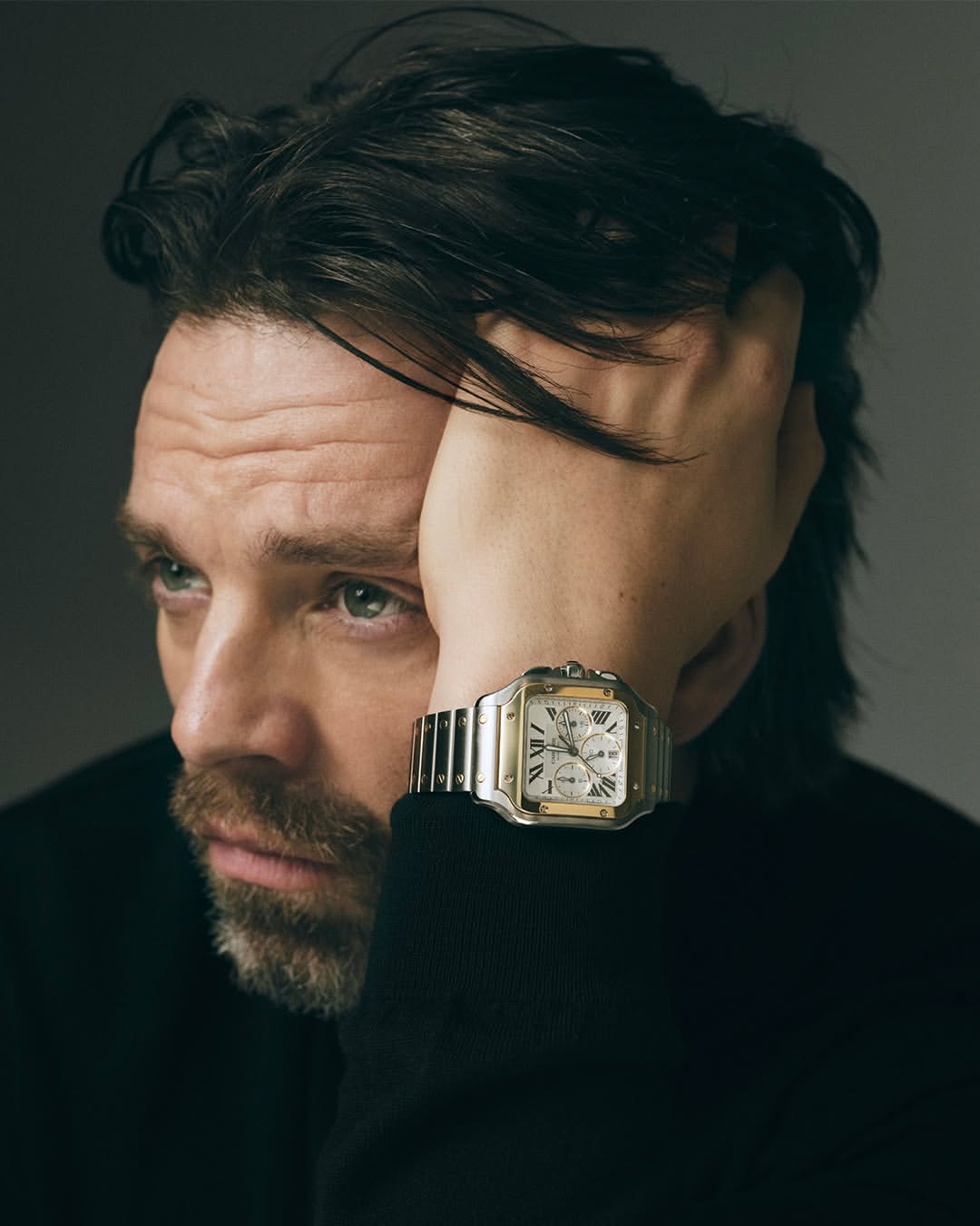 Cartier watch worn on the wrist
