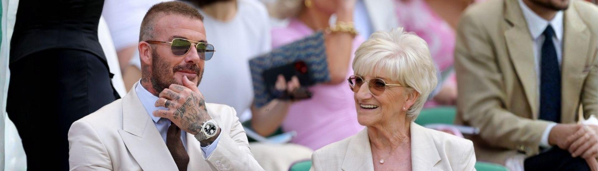 David Beckham's Tudor Black Bay 58 at Wimbledon 2026 - The  Watch That Stole Centre Court