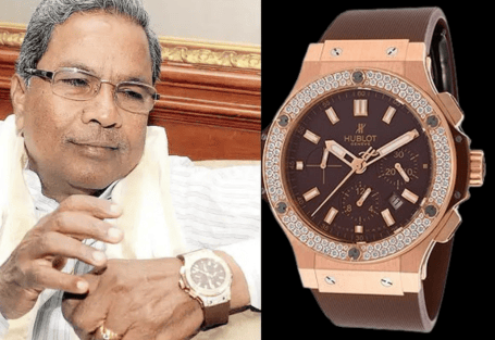CM Siddaramaiah's Hublot Big Bang 301-M, 44mm Dial