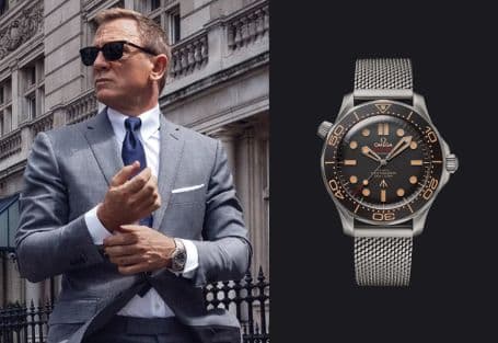 Daniel Craig wearing Seamaster Diver 300M 007 Edition in No Time to Die. Ref: 210.90.42.20.01.001