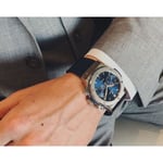 Classic Fusion Chronograph Titanium Blue