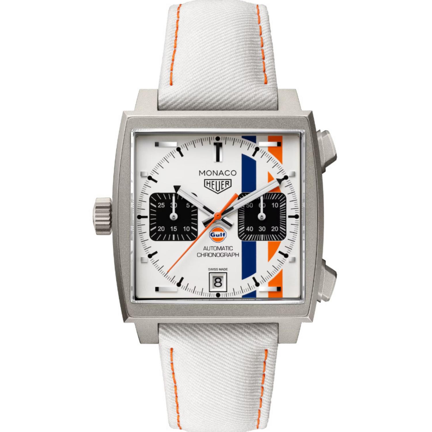 Monaco Chronograph x Gulf