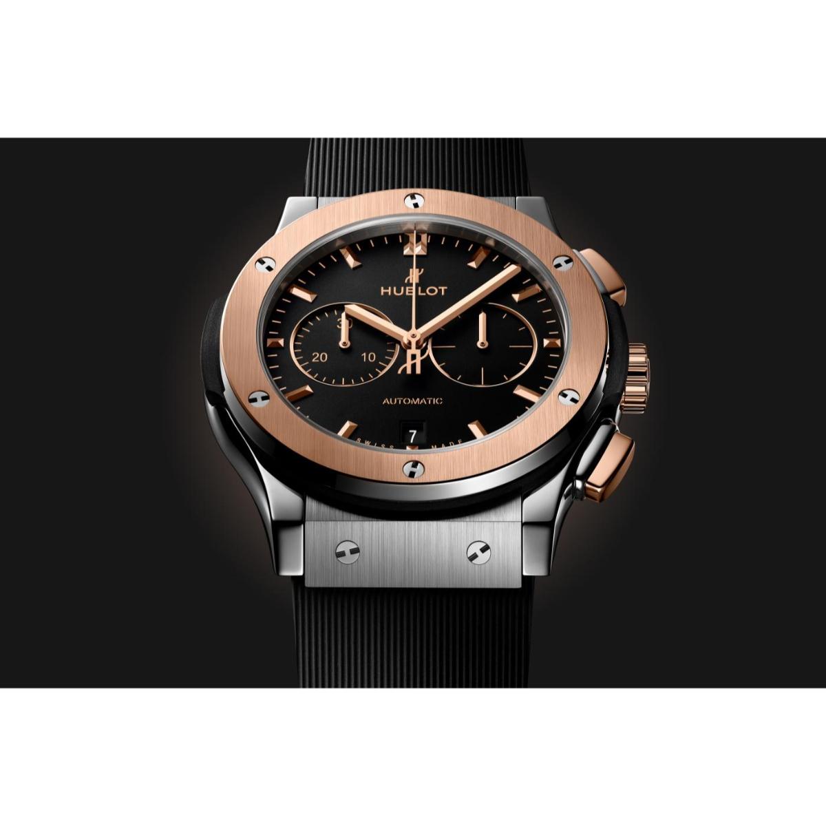 Classic Fusion Chronograph Titanium King Gold