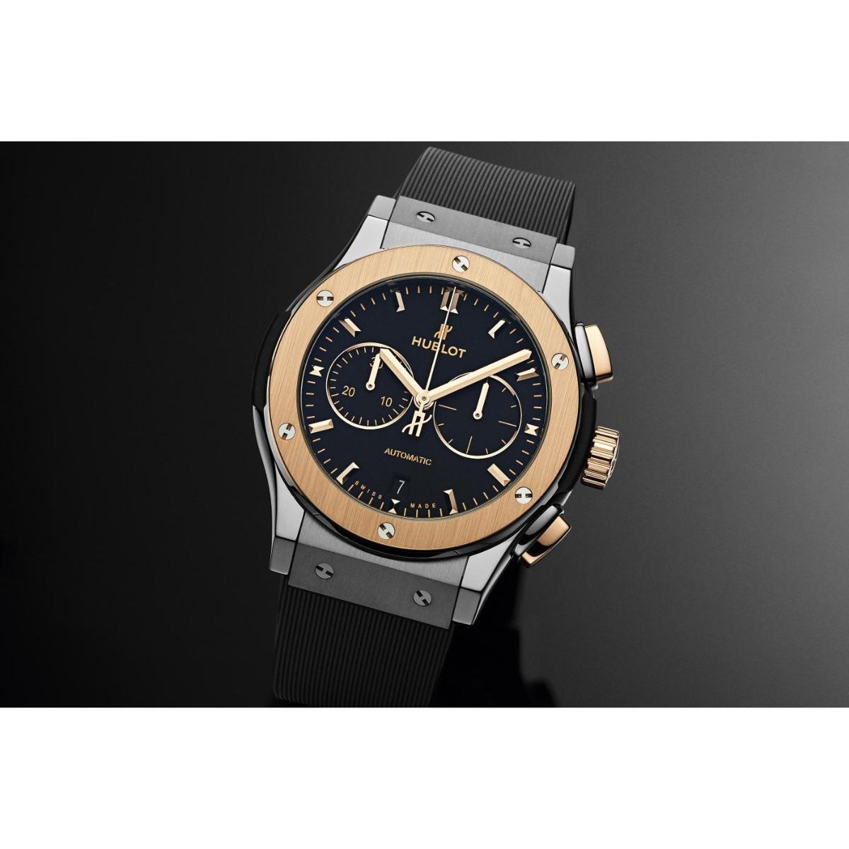 Classic Fusion Chronograph Titanium King Gold