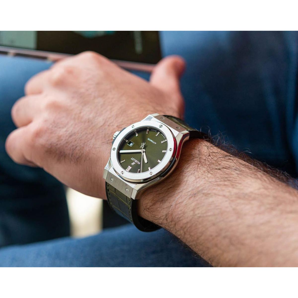 Classic Fusion Titanium Green