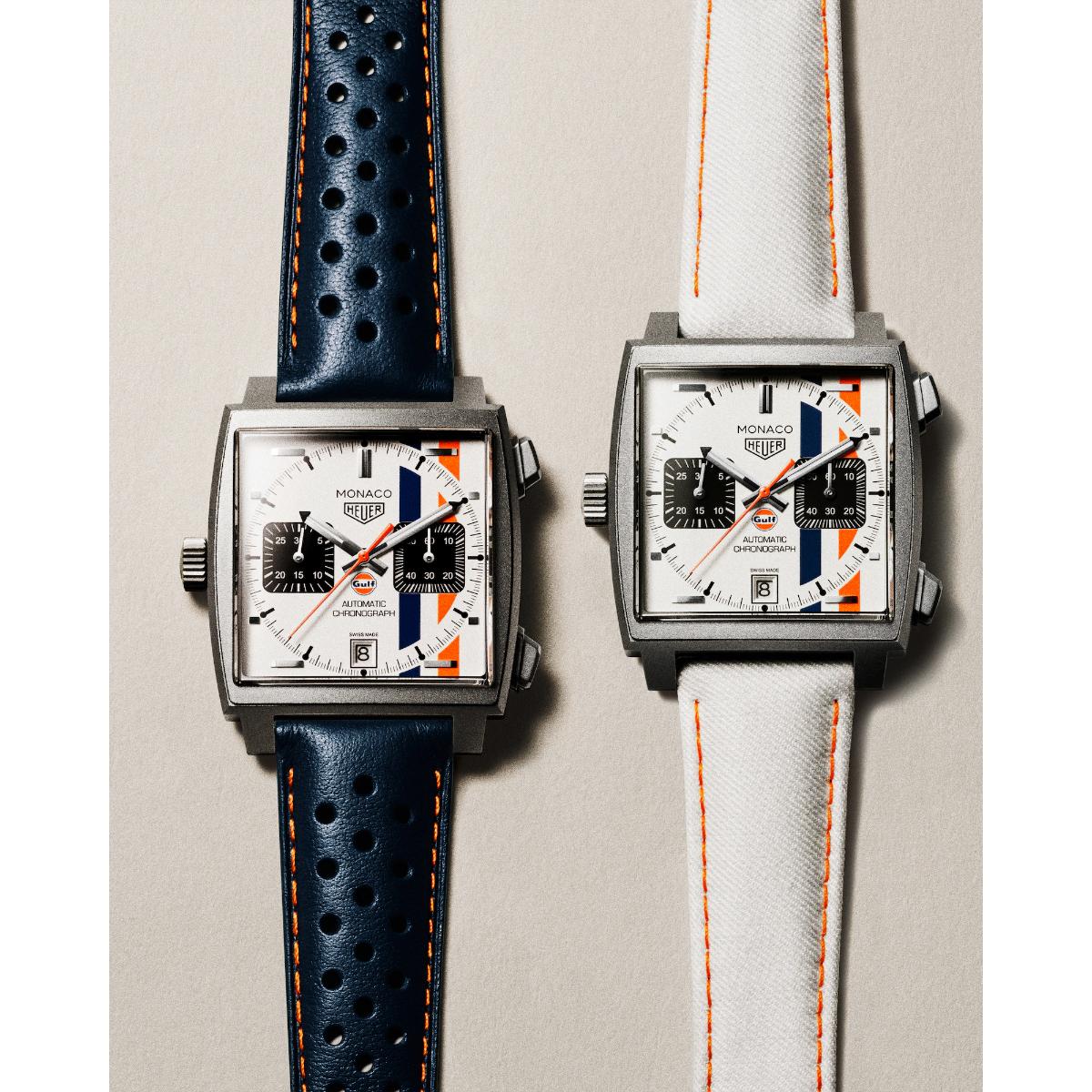 Monaco Chronograph x Gulf