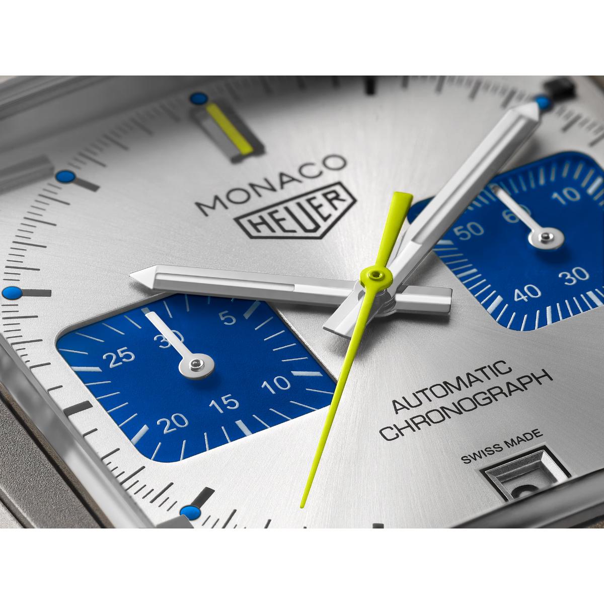 Monaco Chronograph French Racing Blue