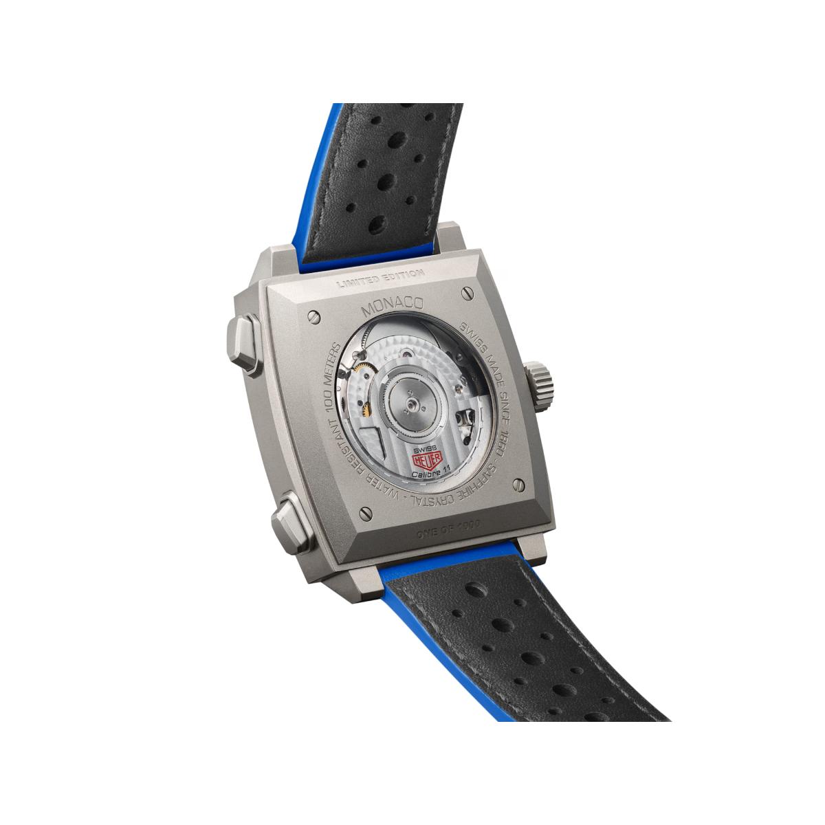 Monaco Chronograph French Racing Blue