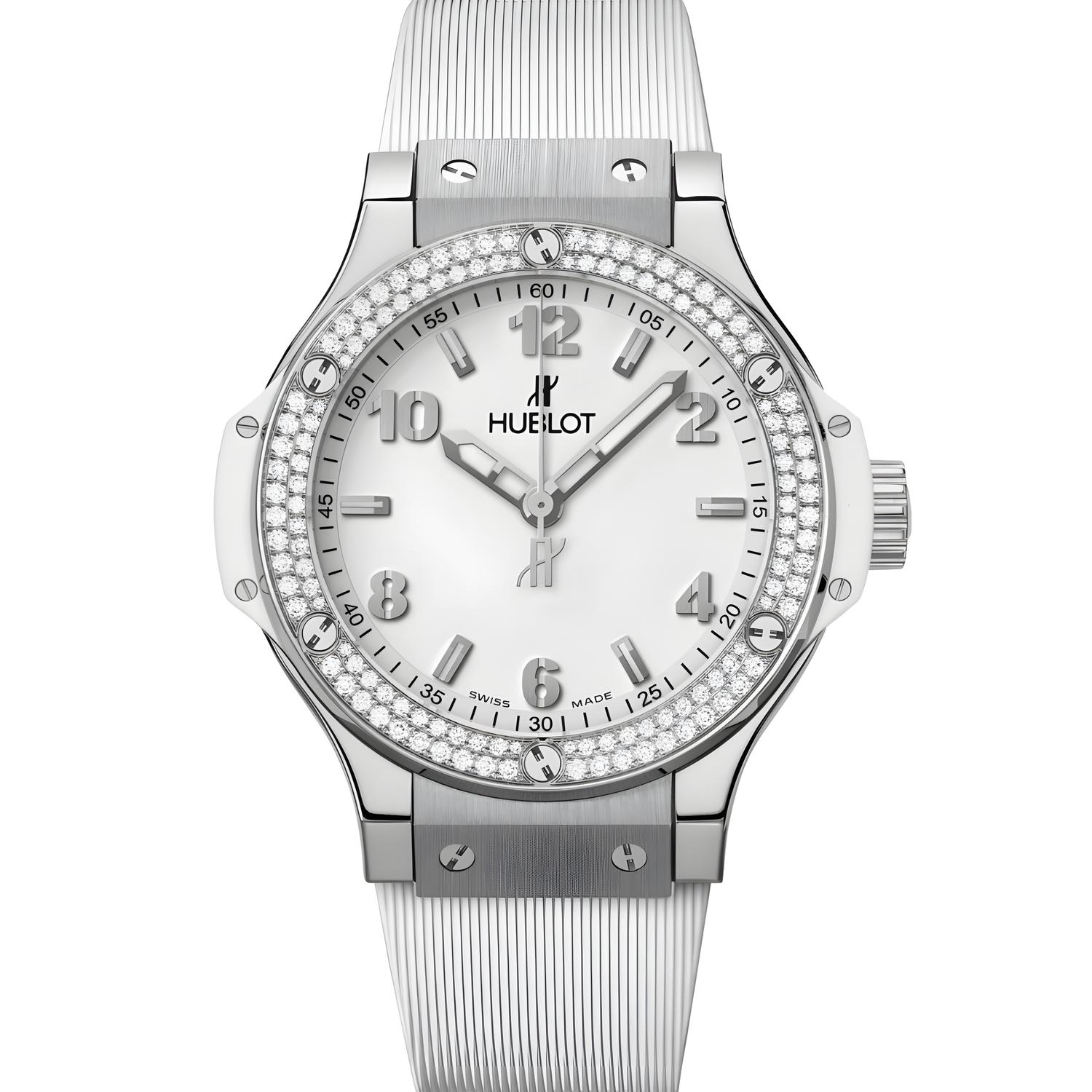 Big Bang Original Steel White Diamonds