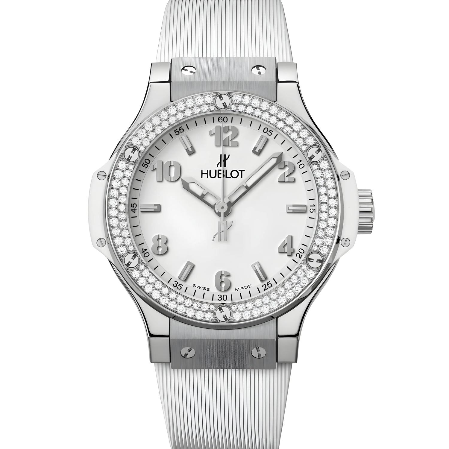 Big Bang Original Steel White Diamonds