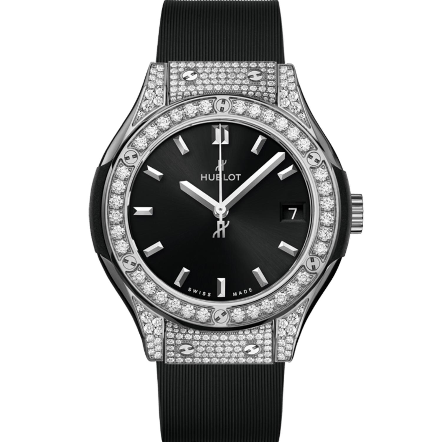 Classic Fusion Titanium Pavé