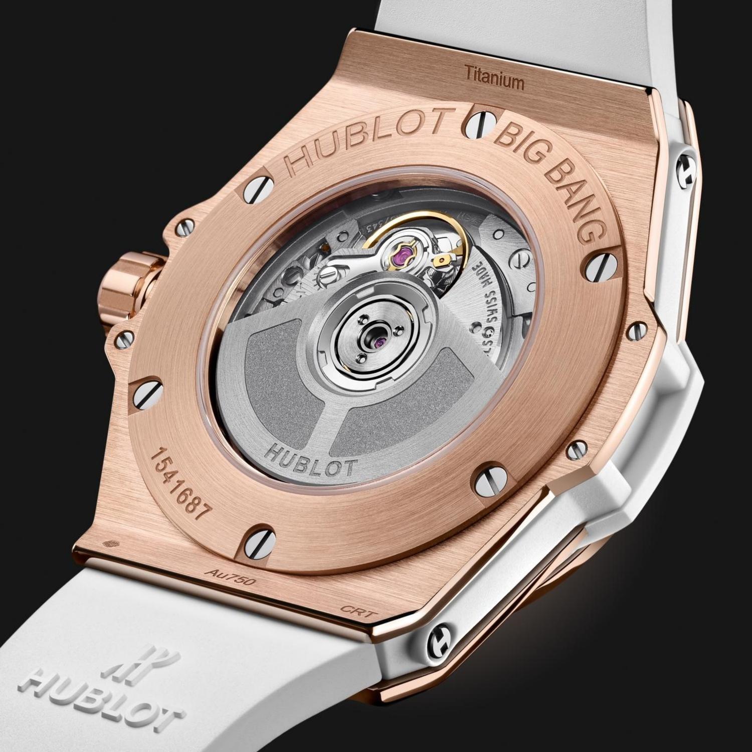 Big Bang One Click King Gold White Full Pavé