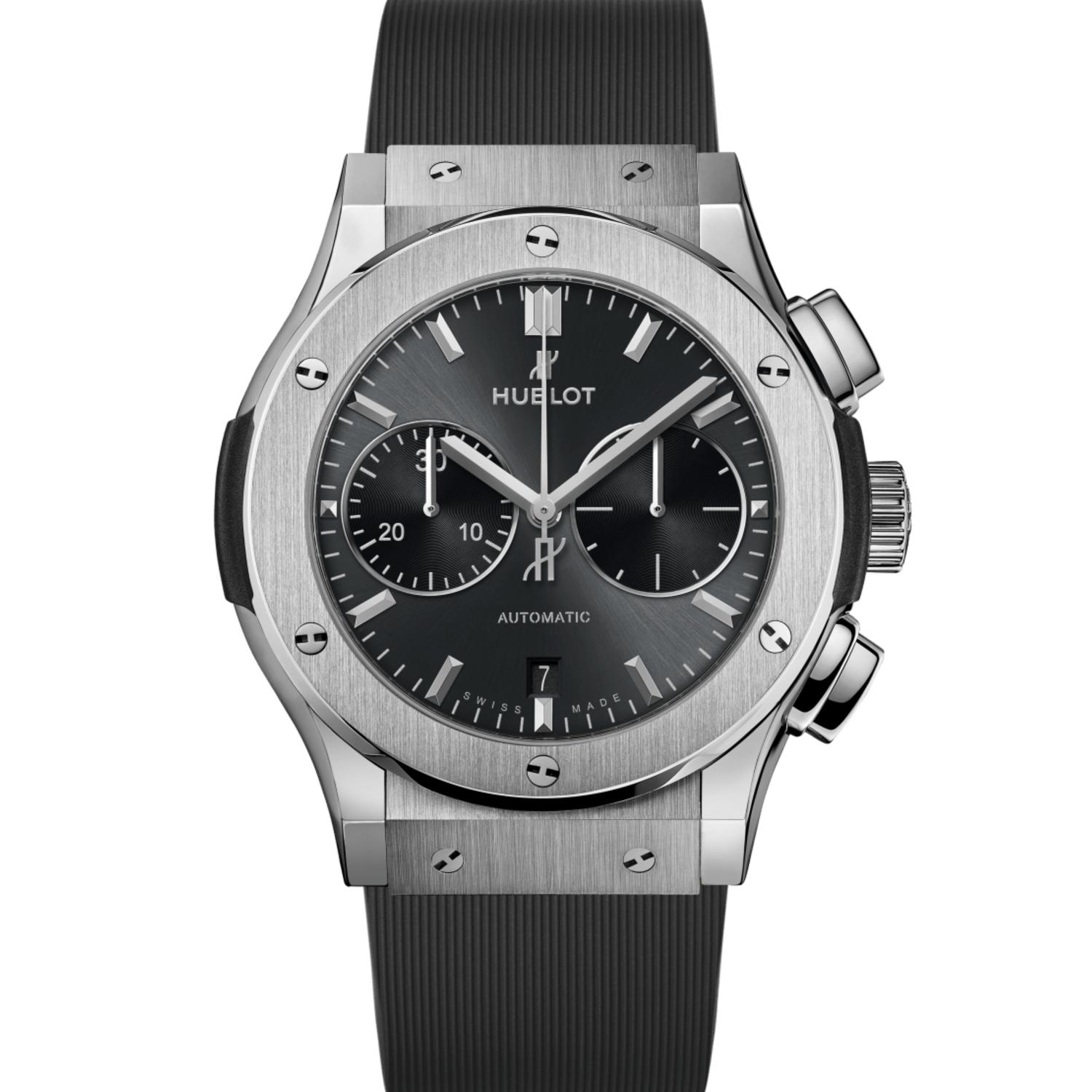 Classic Fusion Racing Grey Chronograph Titanium