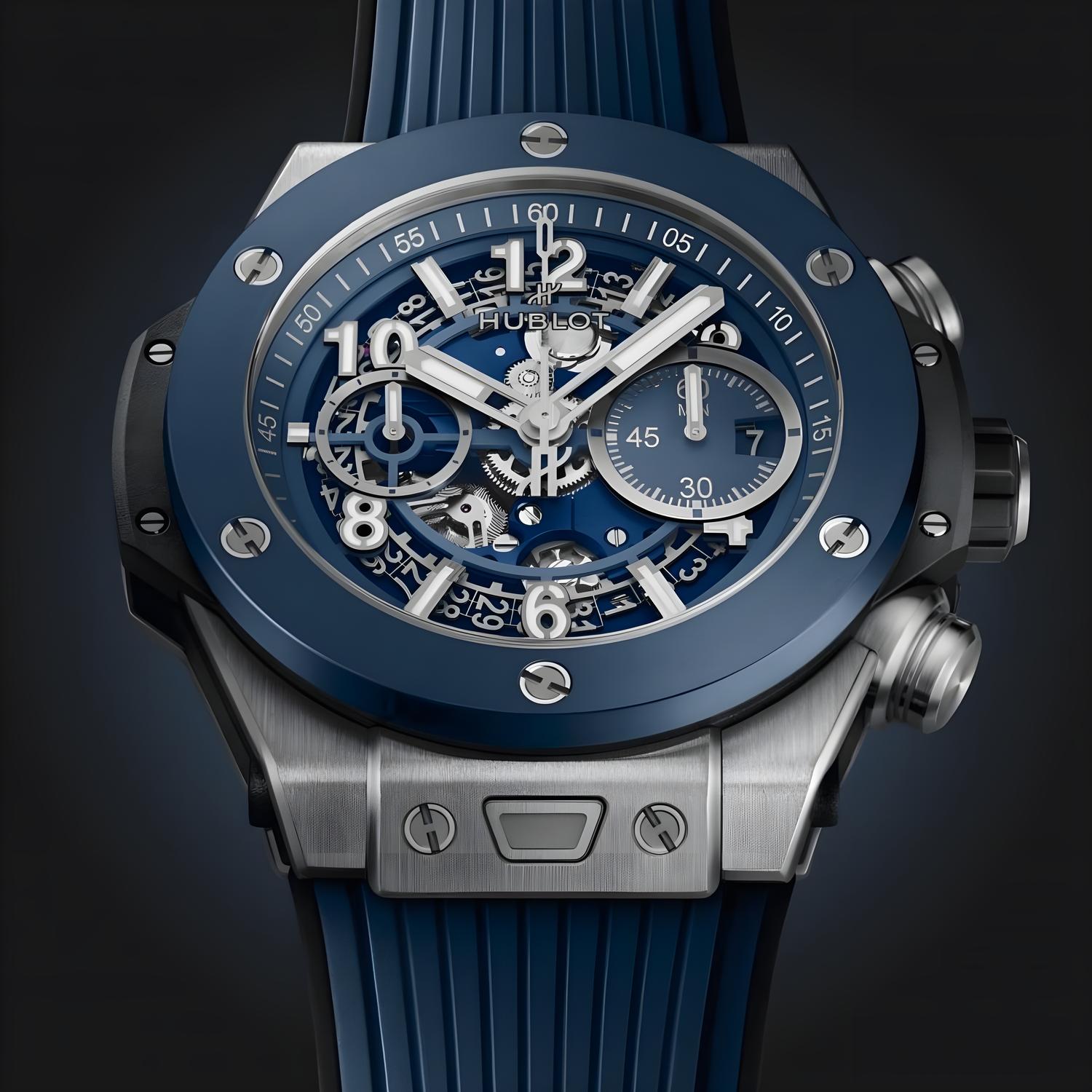Big Bang Unico Titanium Blue Ceramic