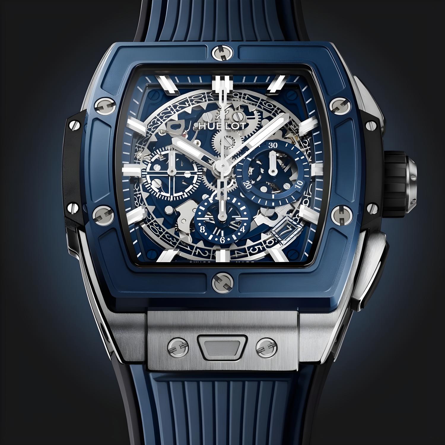 Spirit of Big Bang Titanium Blue Ceramic