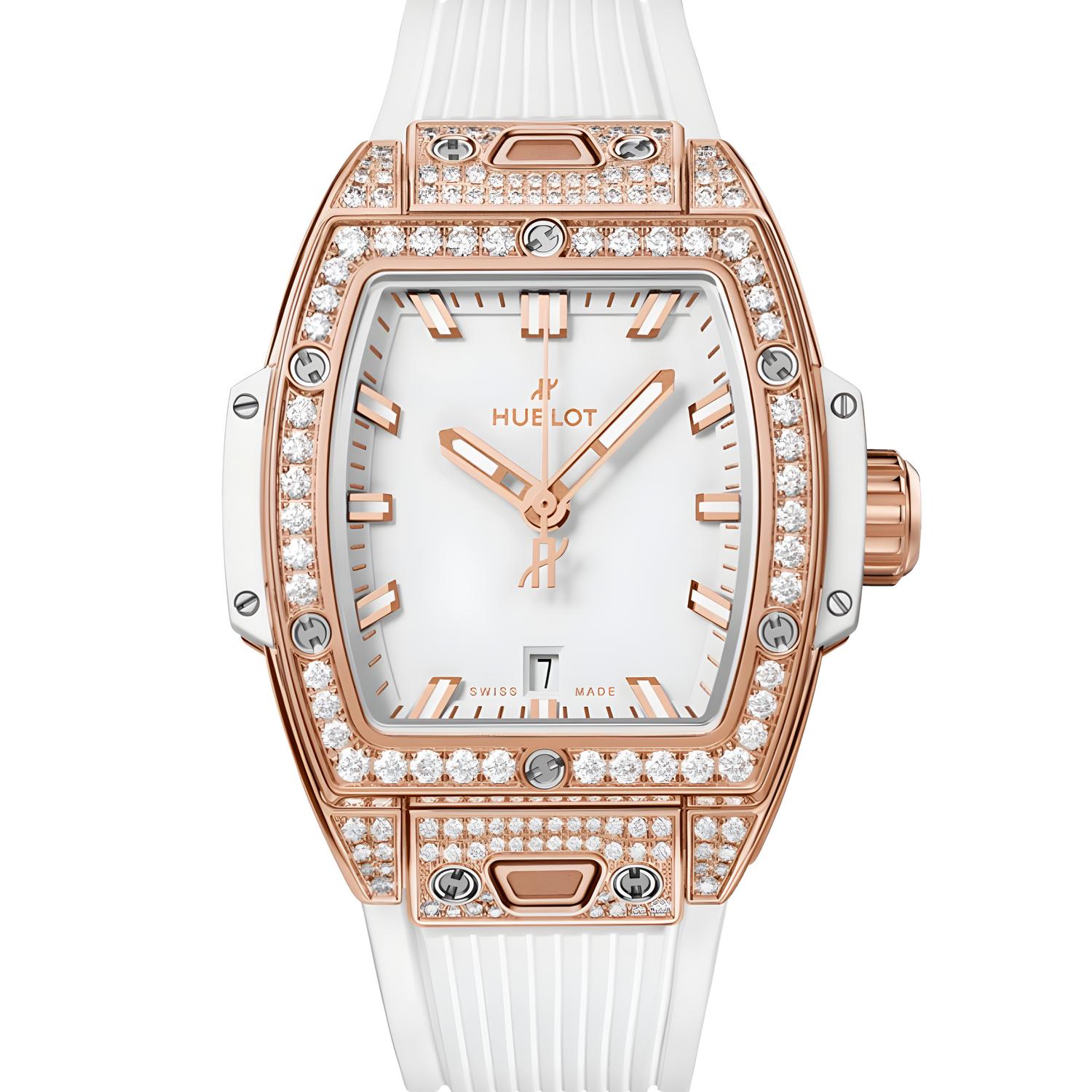 Spirit of Big Bang King Gold White Pavé