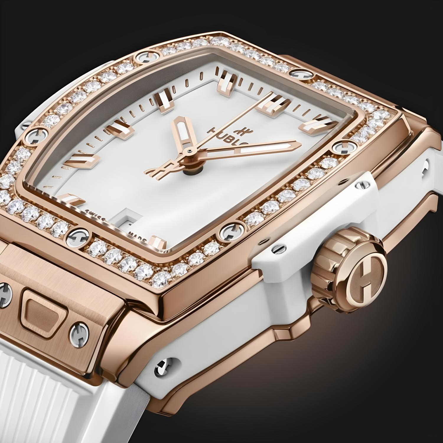 Spirit of Big Bang King Gold White Diamonds