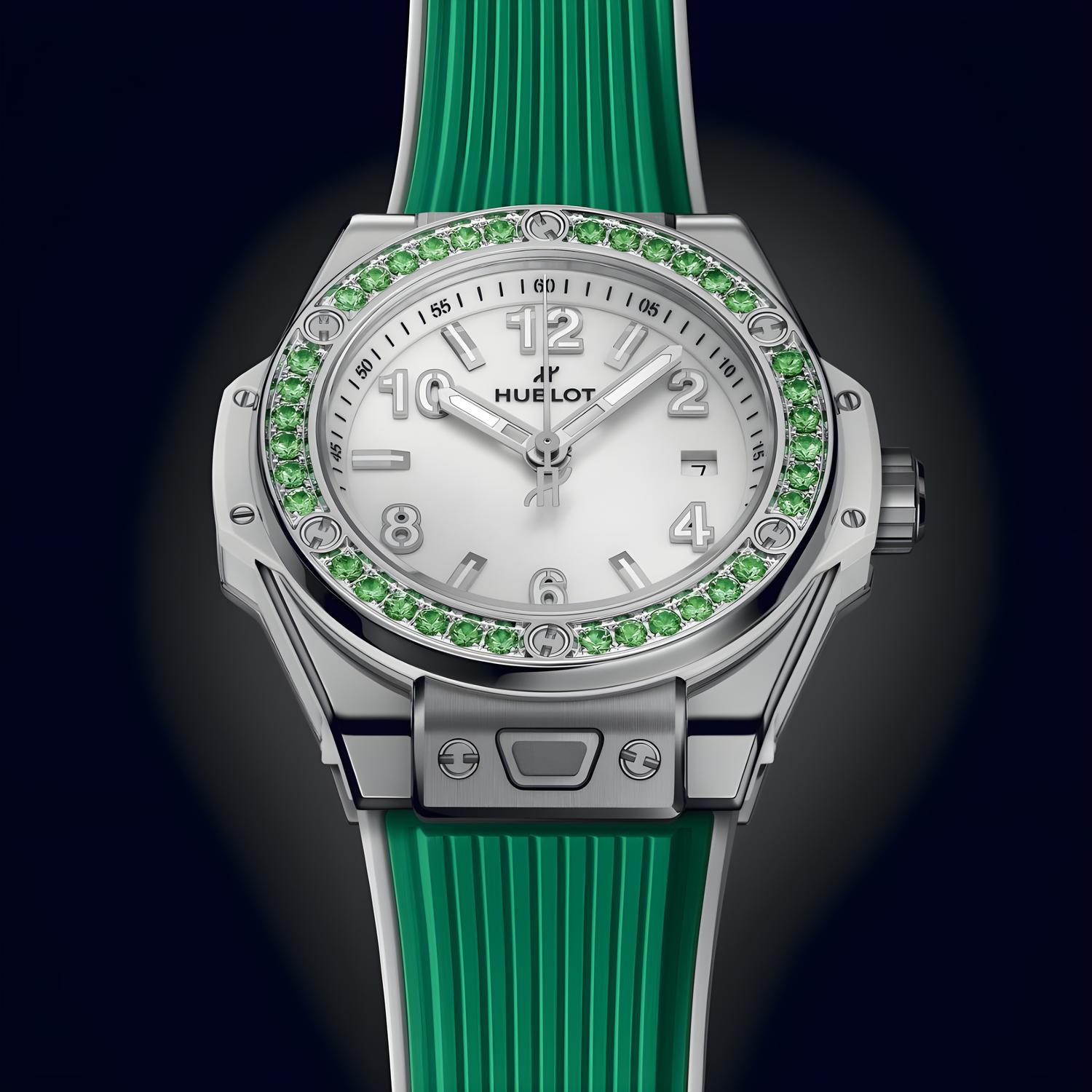 Big Bang One Click Joyful Steel Apple Green