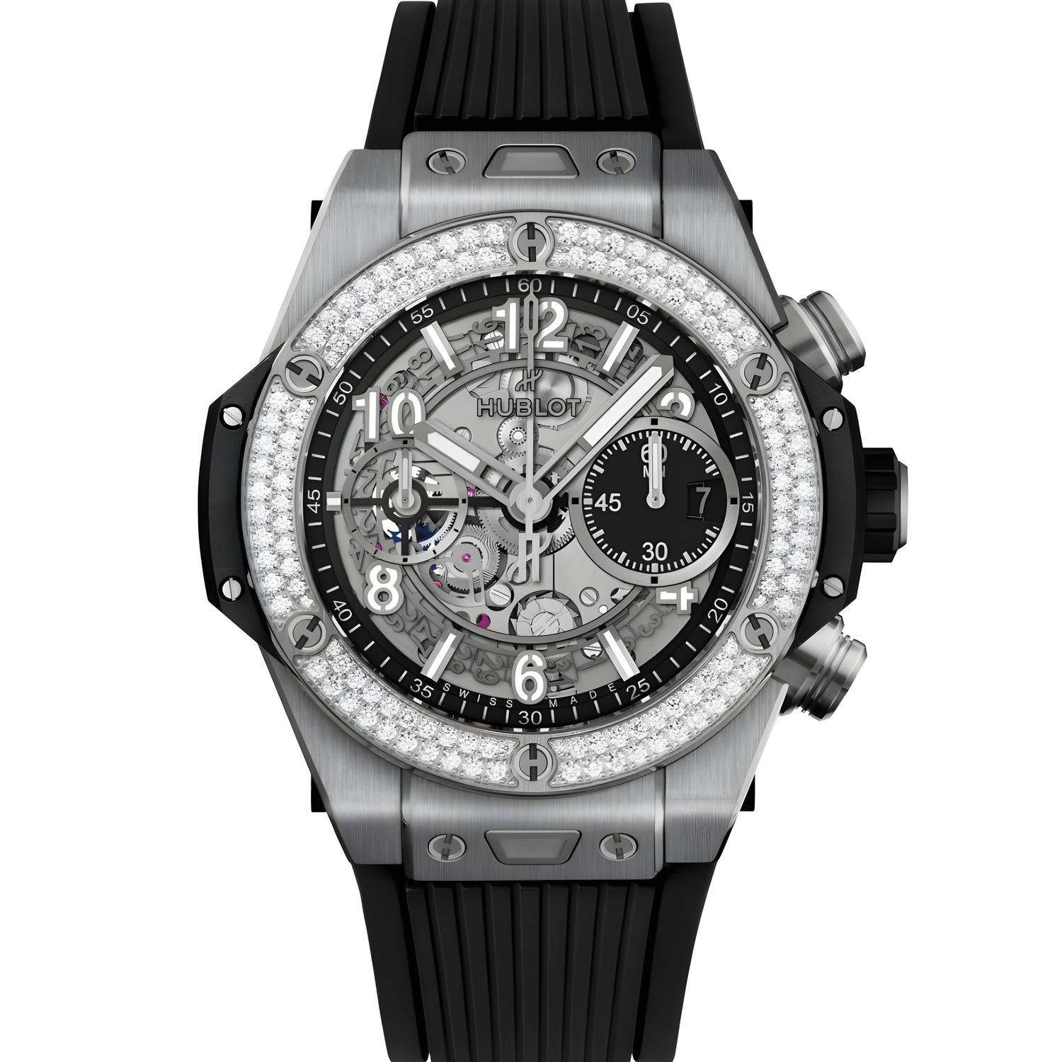 Big Bang Unico Titanium Diamonds