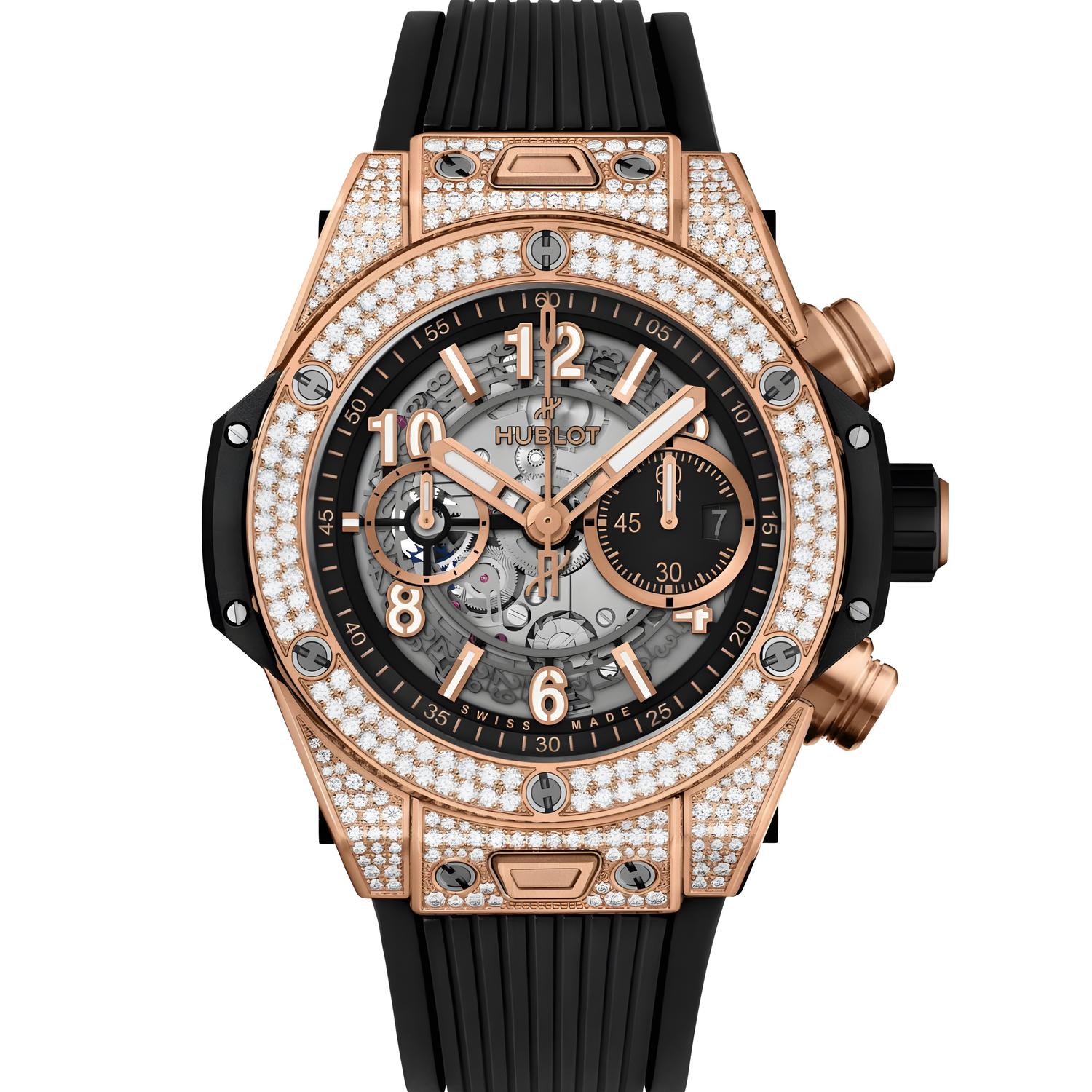 Big Bang Unico King Gold Pavé