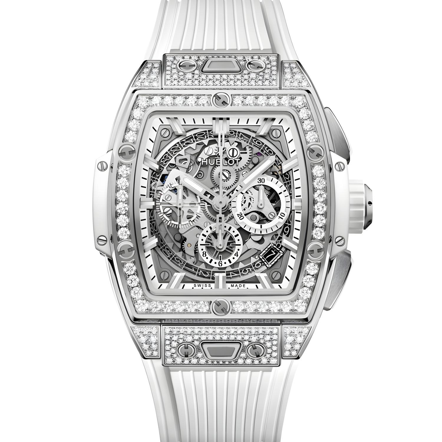 Spirit of Big Bang Titanium White Pavé