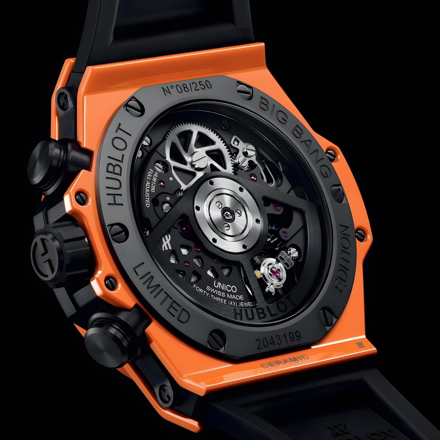 Big Bang Unico Orange Ceramic