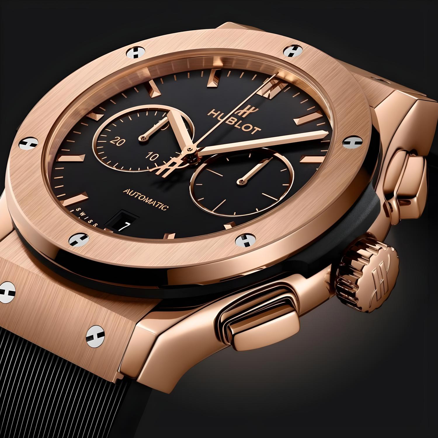 Classic Fusion Chronograph King Gold