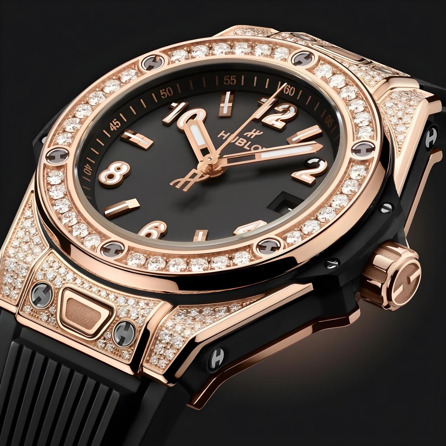 Big Bang One Click King Gold Pavé