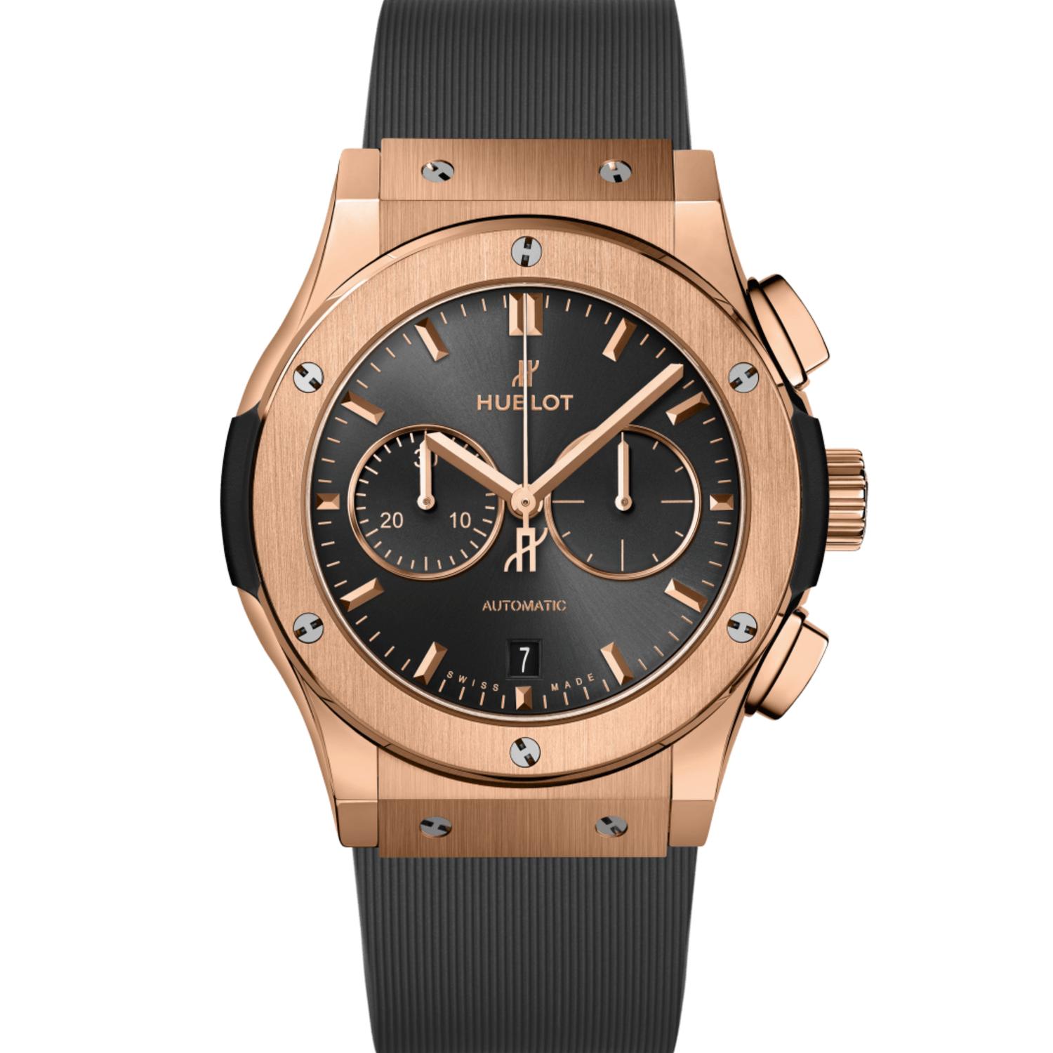 Classic Fusion Racing Grey Chronograph King Gold