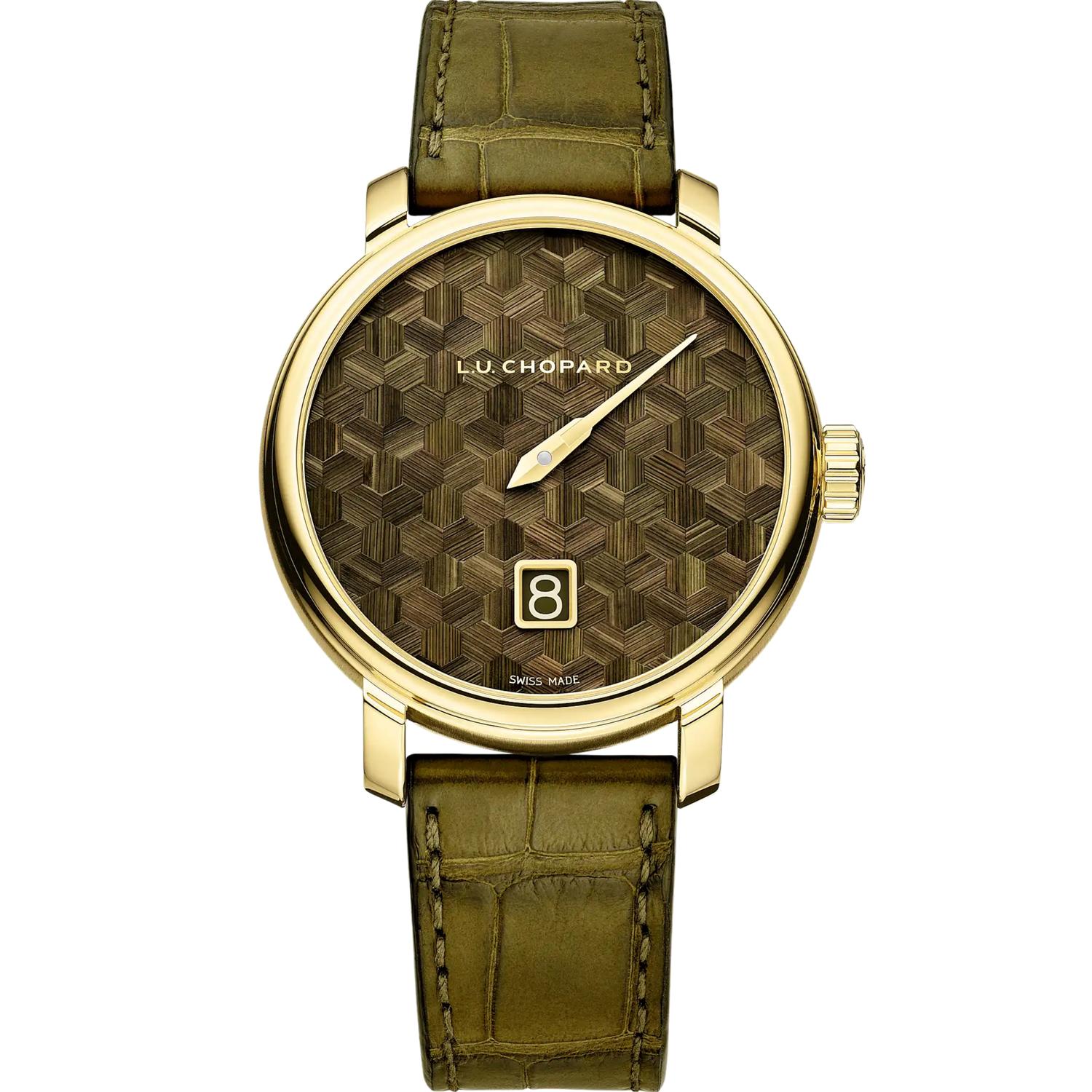 L.U.C Quattro Spirit 25 Straw Marquetry Edition