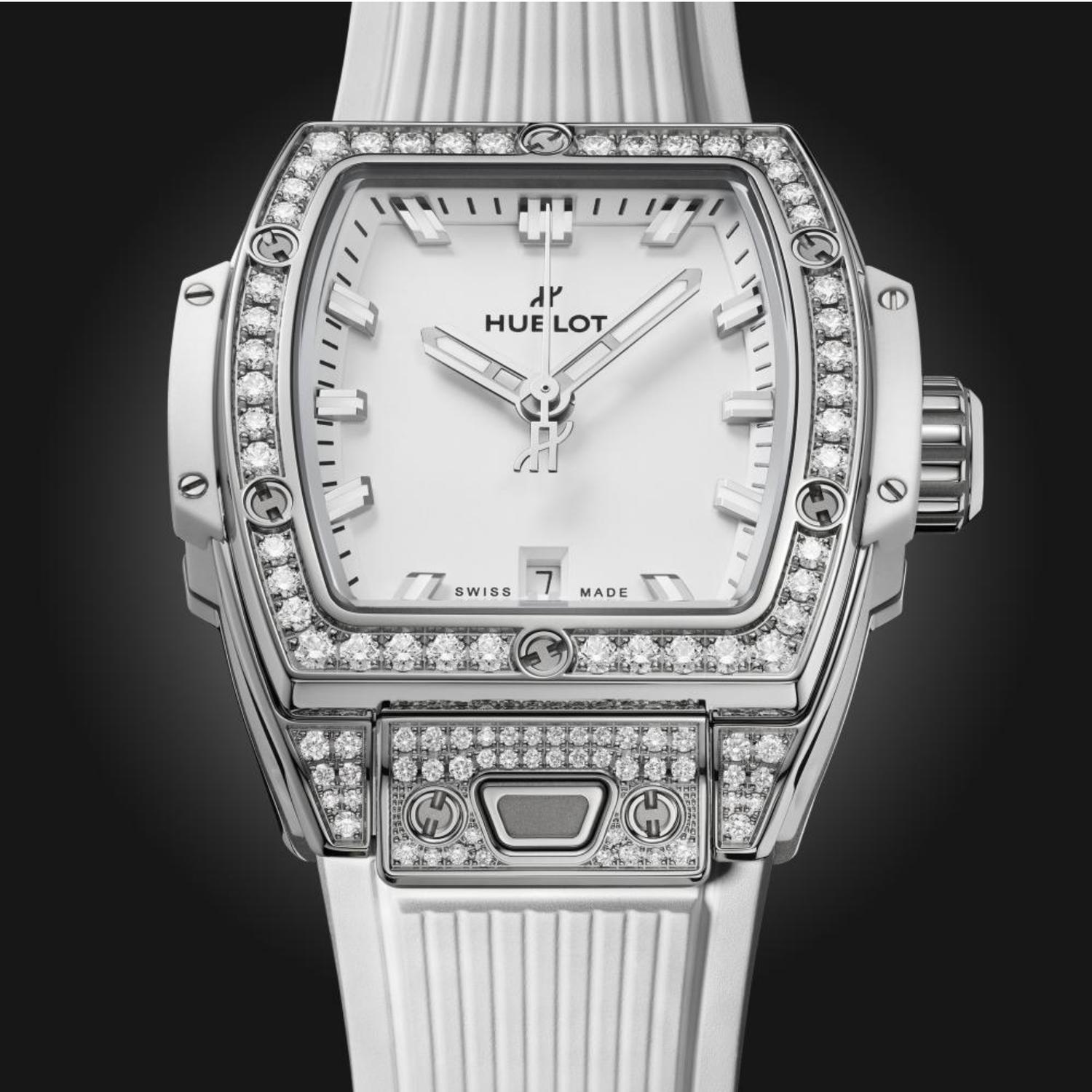 Spirit of Big Bang Steel White Pavé