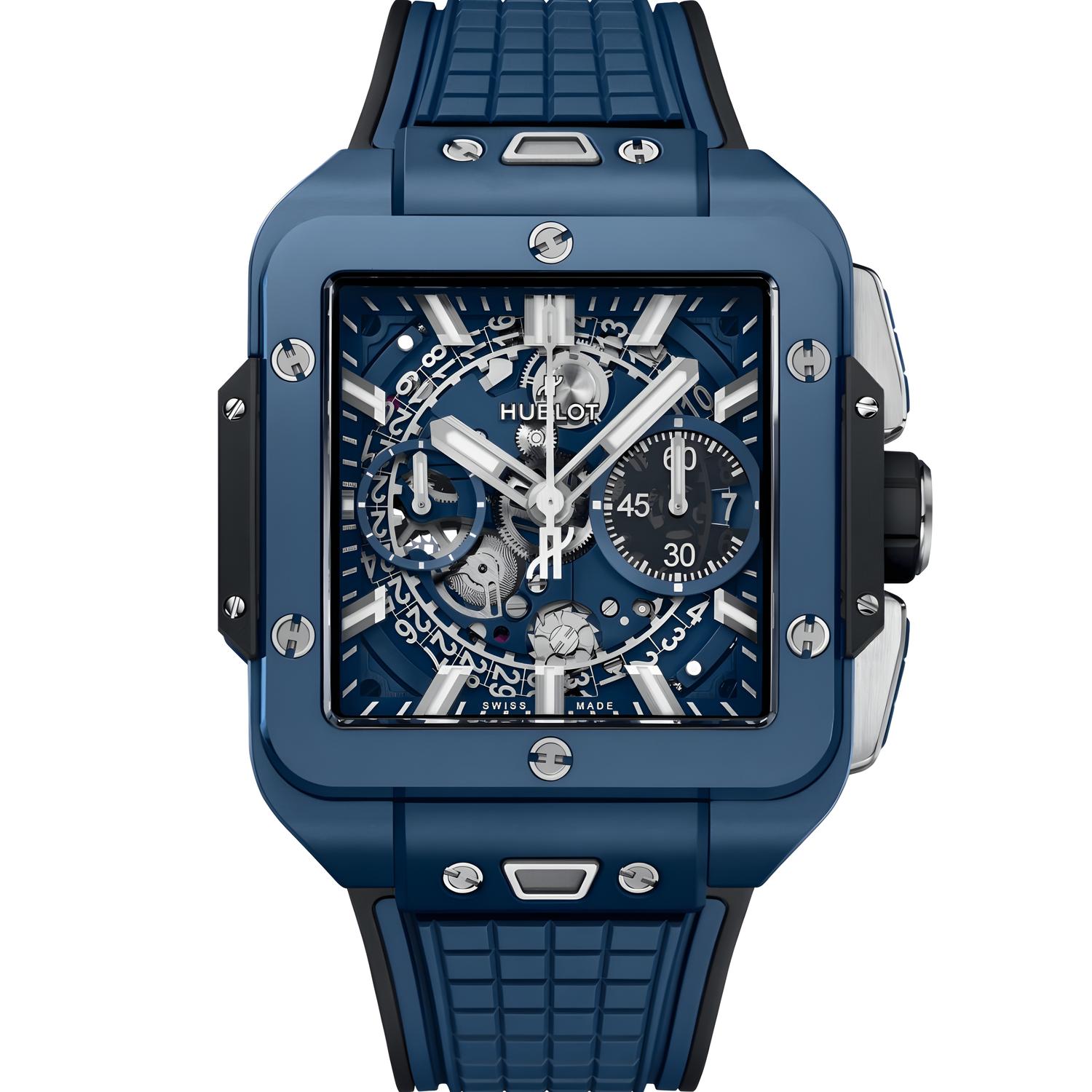 Square Bang Unico Blue Ceramic