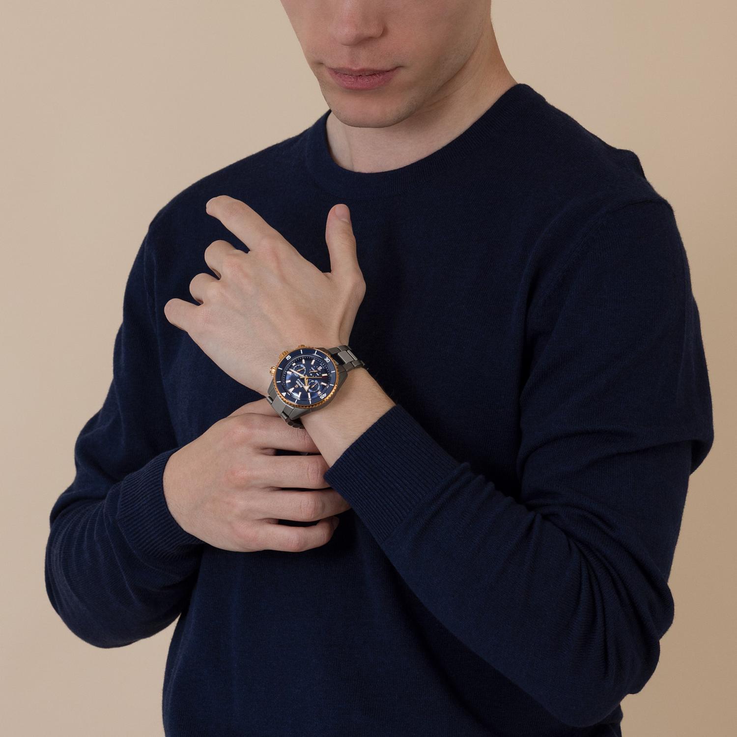 Captain Cook High-Tech Ceramic Chronograph