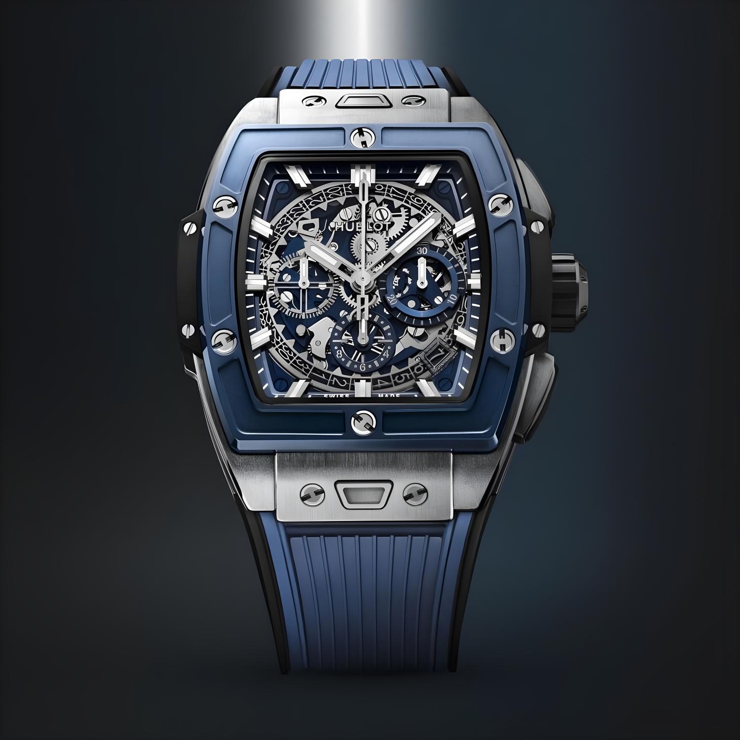 Spirit of Big Bang Titanium Blue Ceramic