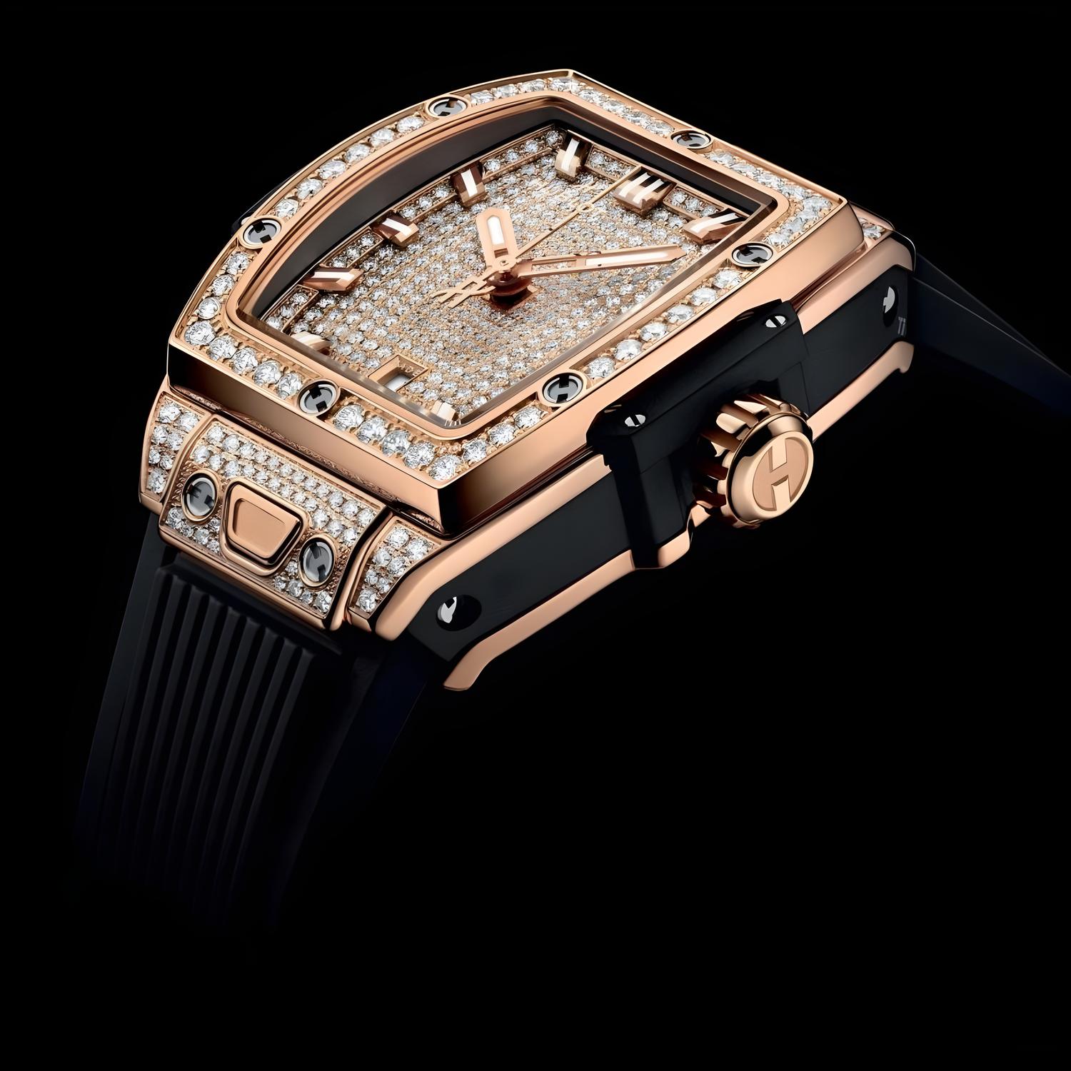 Spirit of Big Bang King Gold Full Pavé