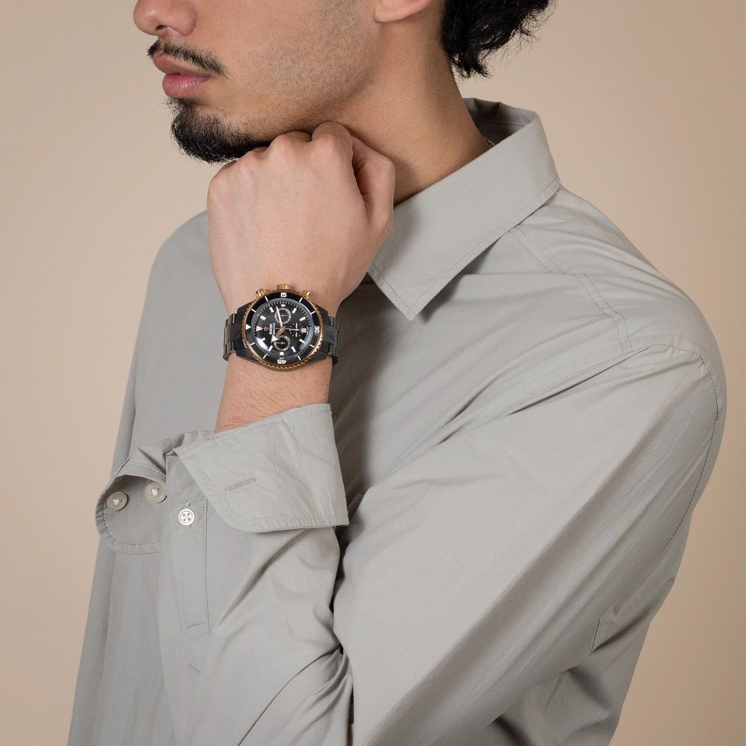 Captain Cook High-Tech Ceramic Chronograph