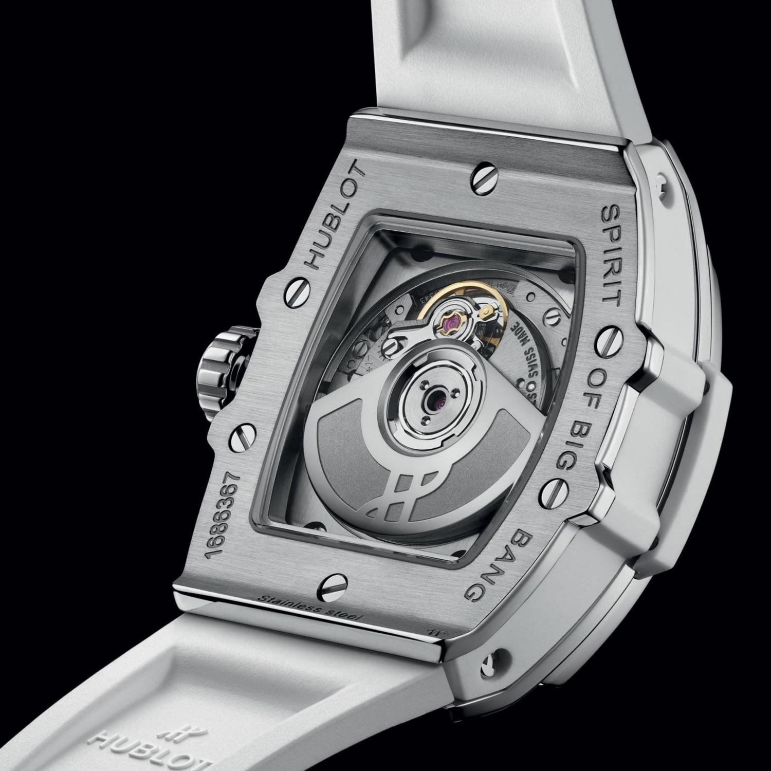 Spirit of Big Bang Steel White Full Pavé