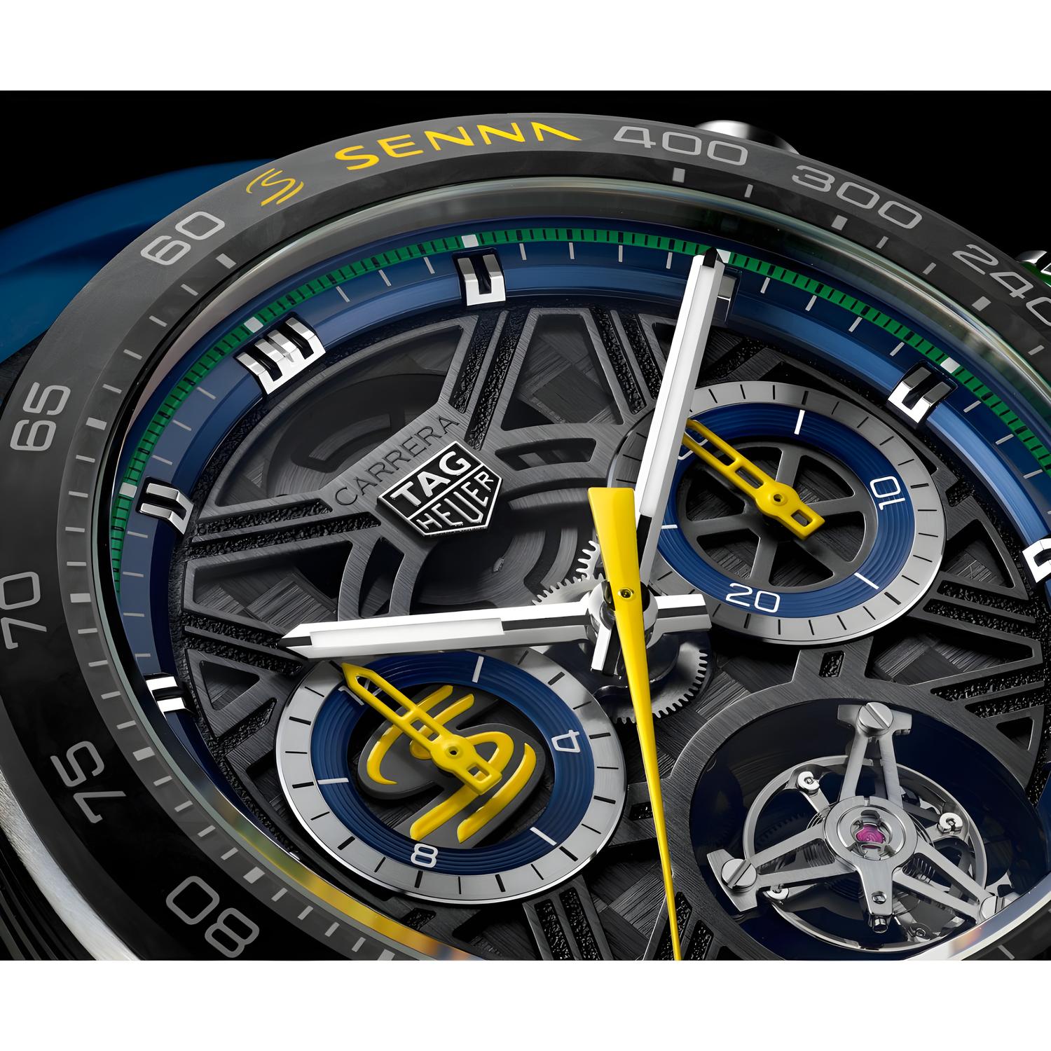 Carrera Chronograph Tourbillon Extreme Sport x Senna