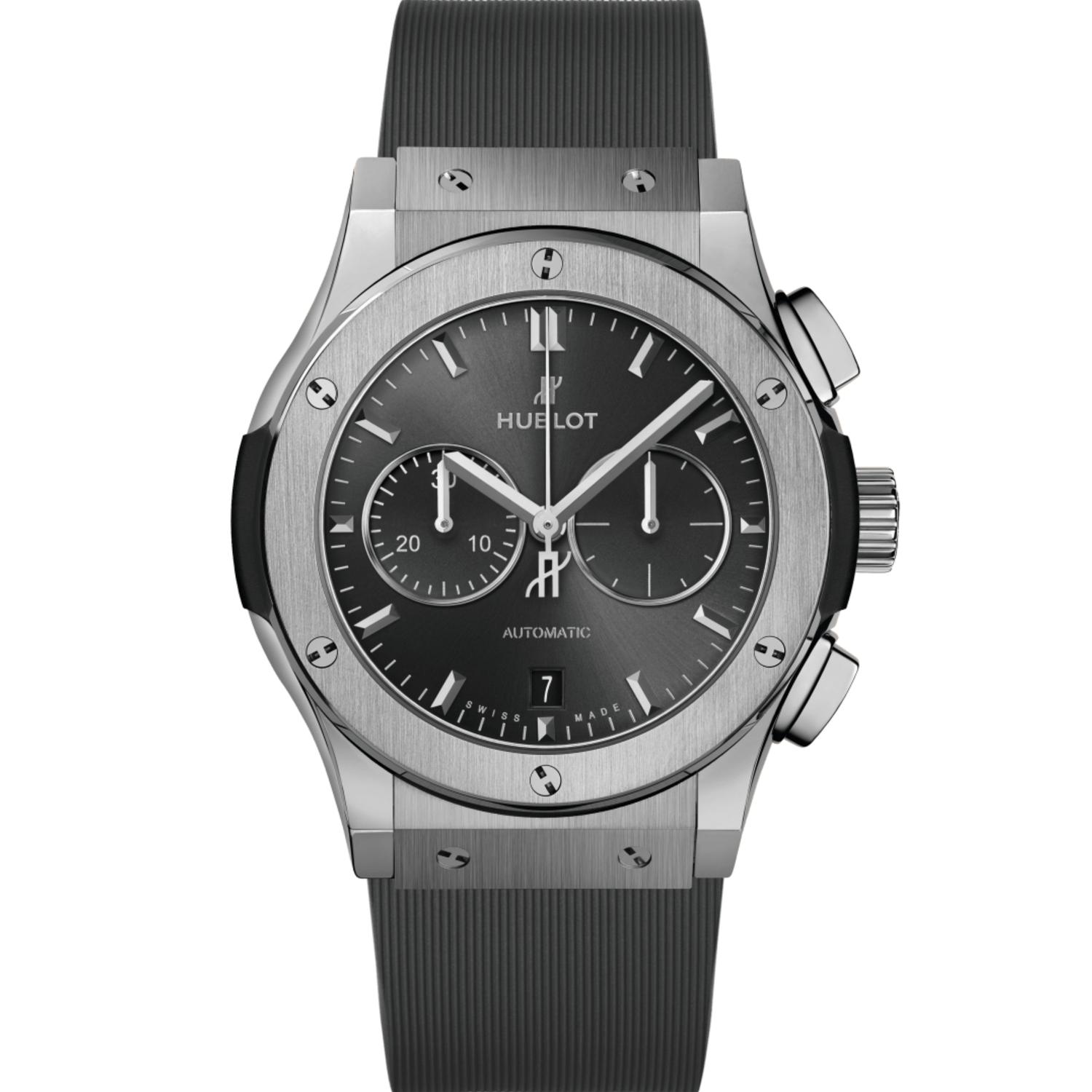 Classic Fusion Racing Grey Chronograph Titanium
