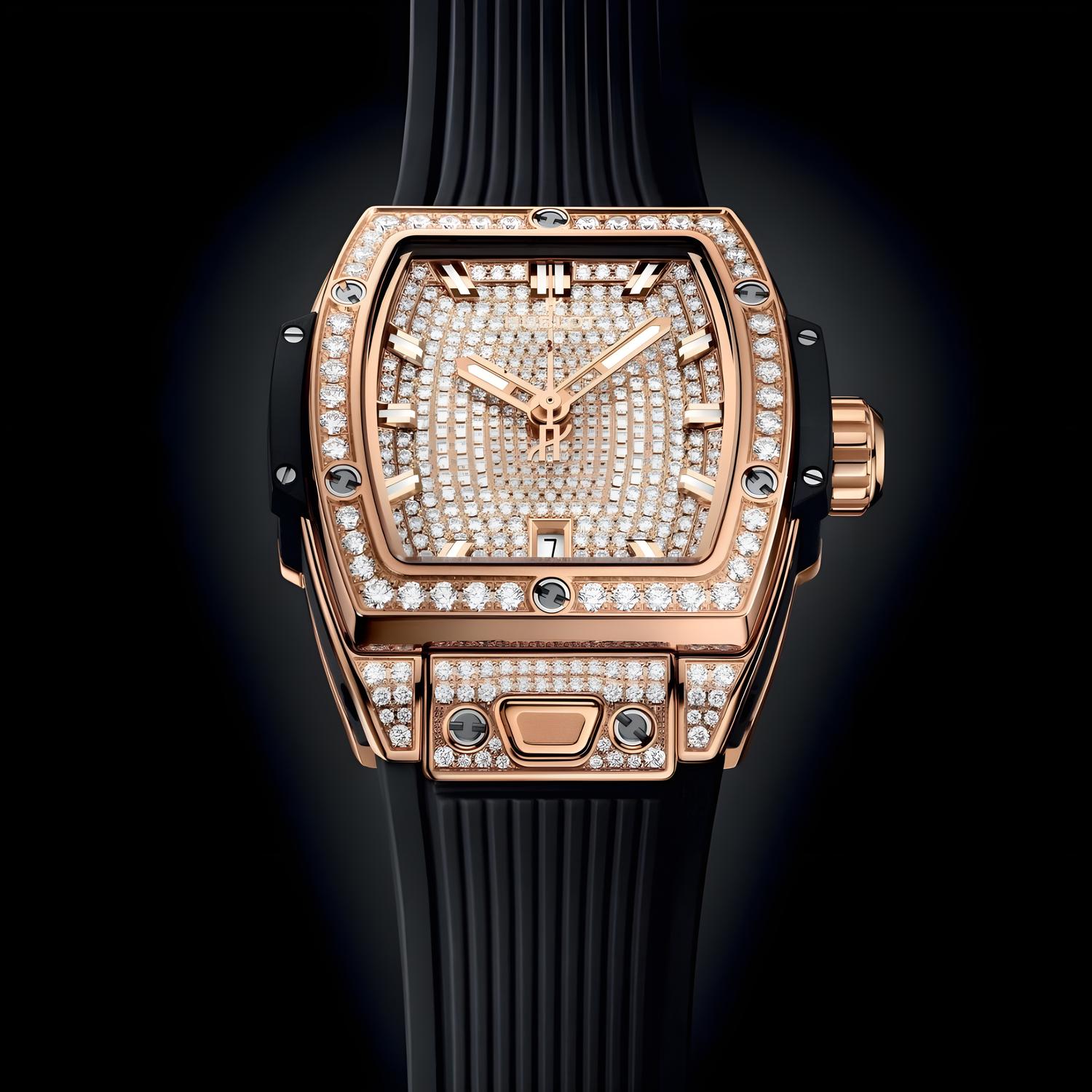 Spirit of Big Bang King Gold Full Pavé