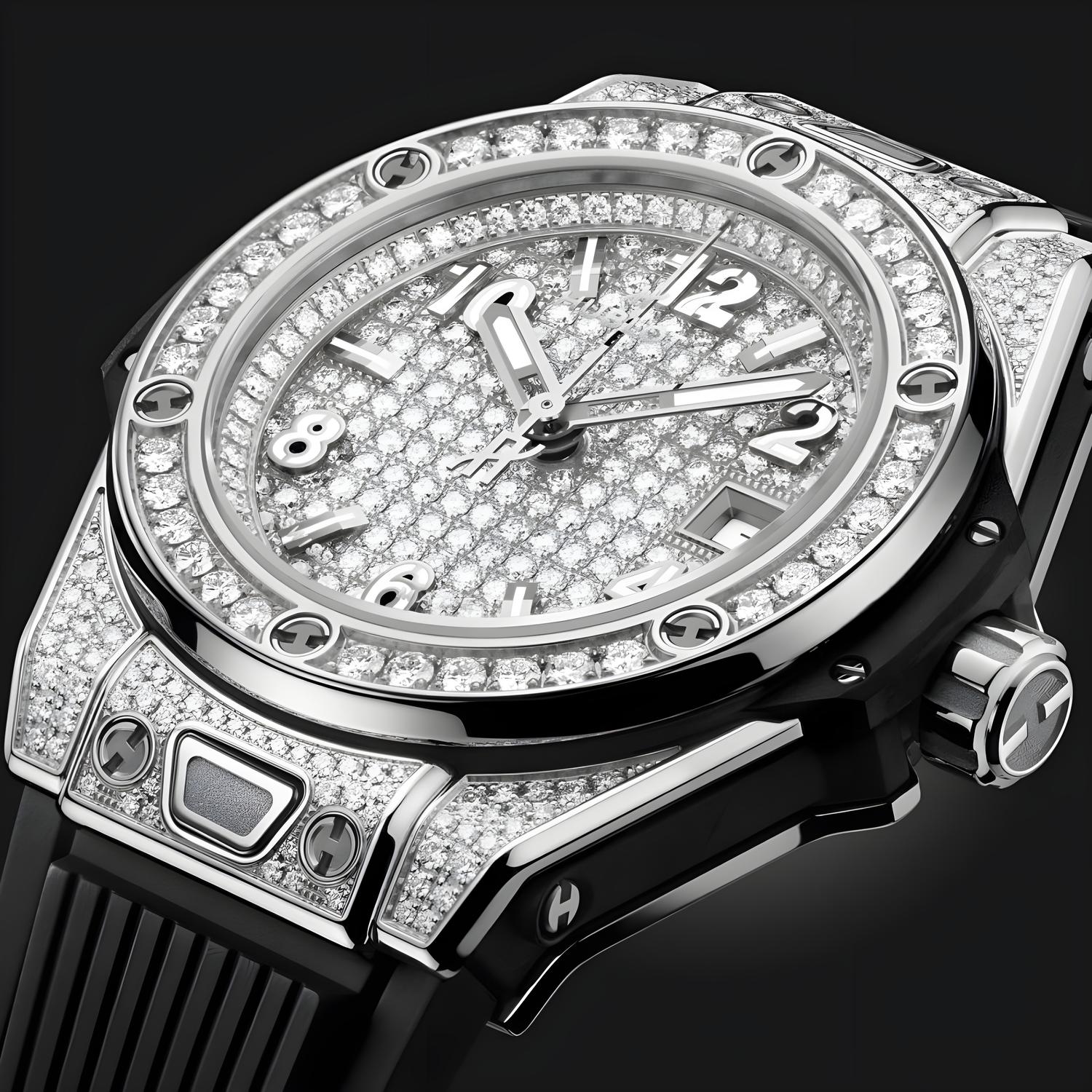 Big Bang One Click Steel Full Pavé