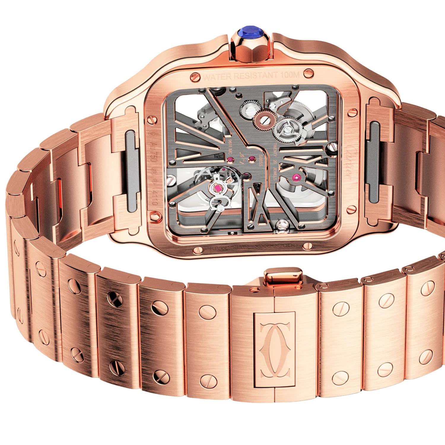 Santos de Cartier Skeleton