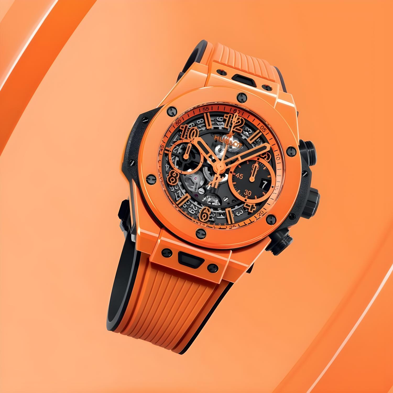 Big Bang Unico Orange Ceramic