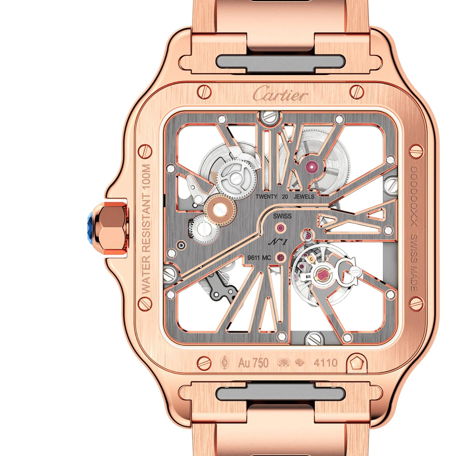 Santos de Cartier Skeleton