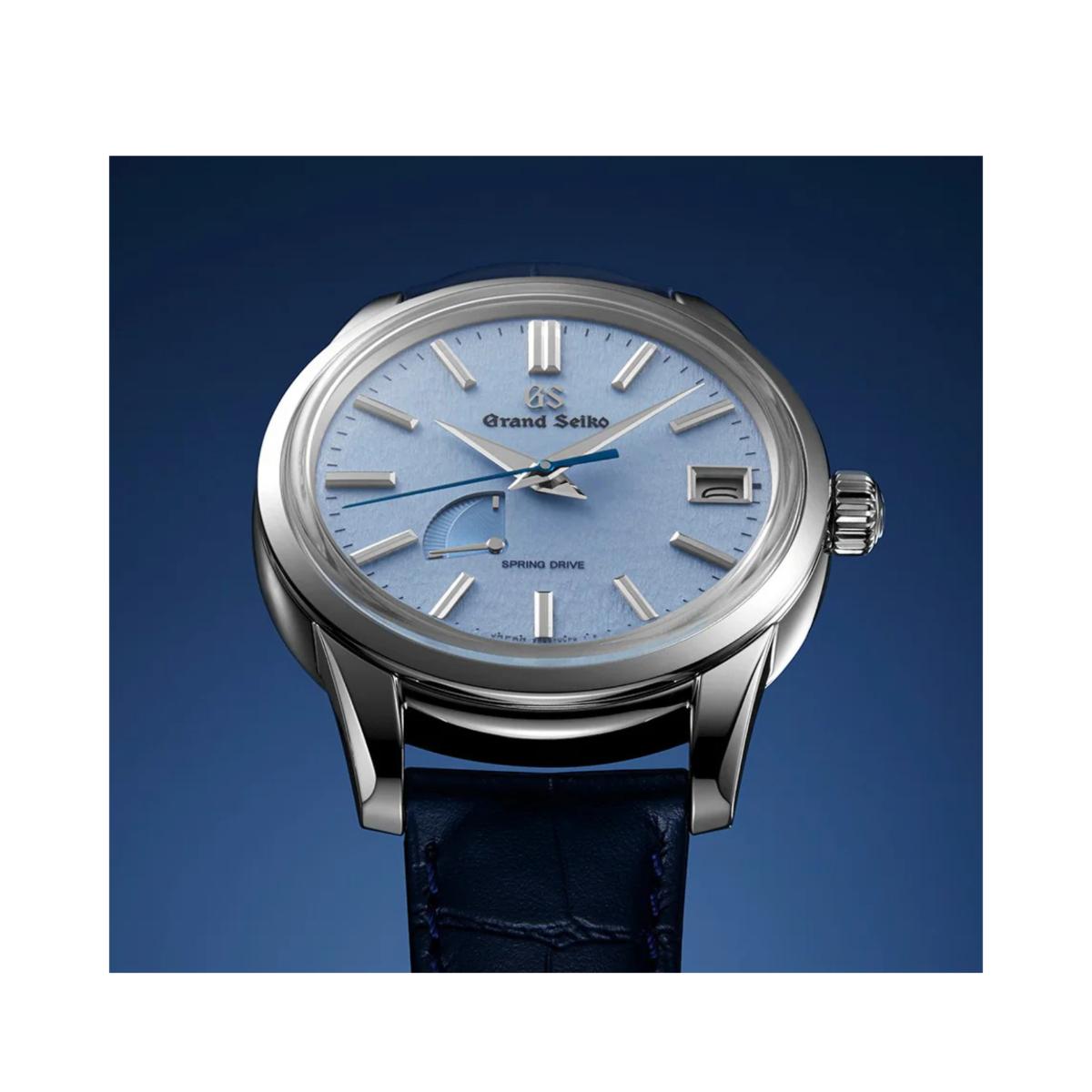 Iconic "Blue Dial" Snowflake Spring Drive