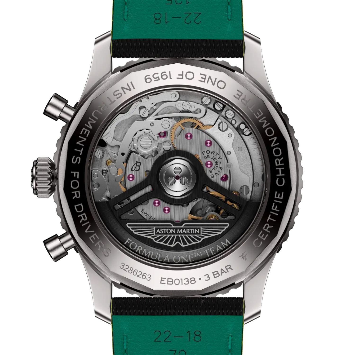 Navitimer B01 Chronograph Aston Martin Aramco Formula ONE™ team