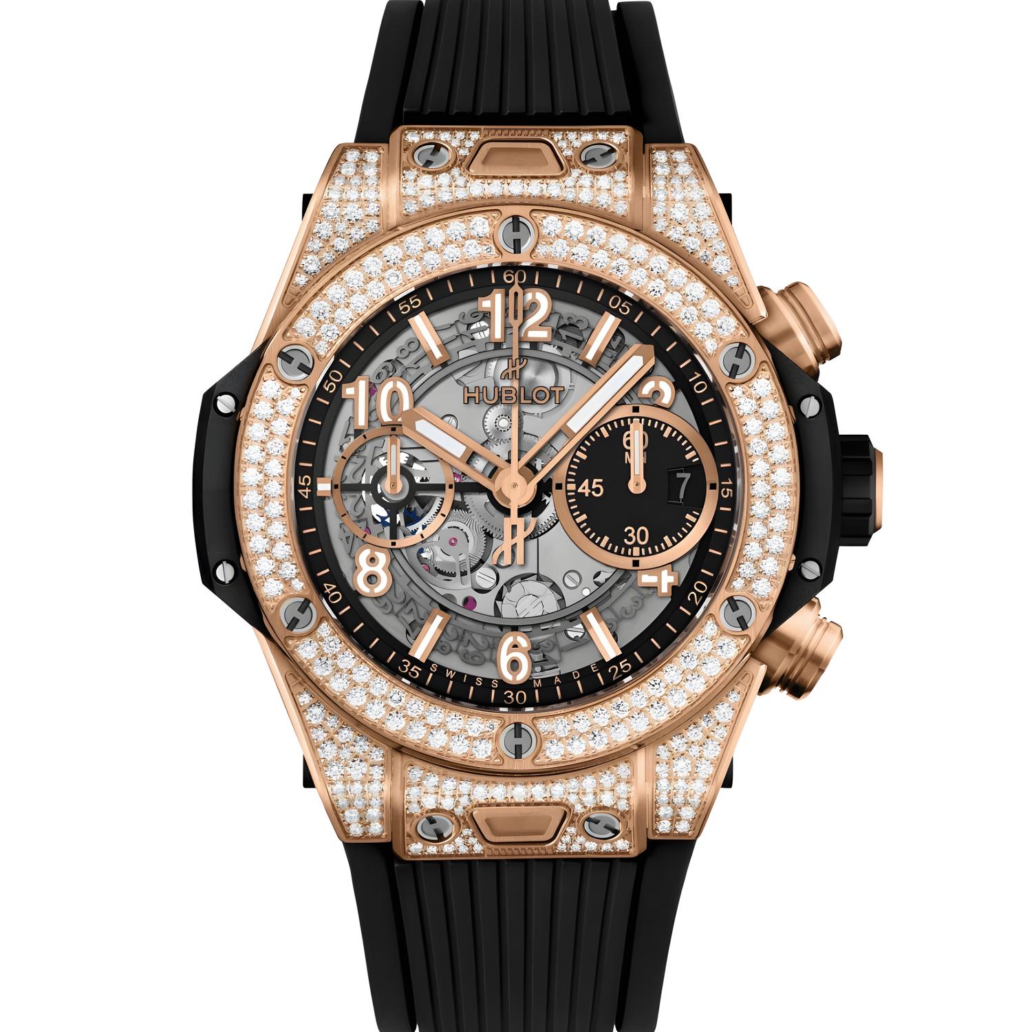 Big Bang Unico King Gold Pavé