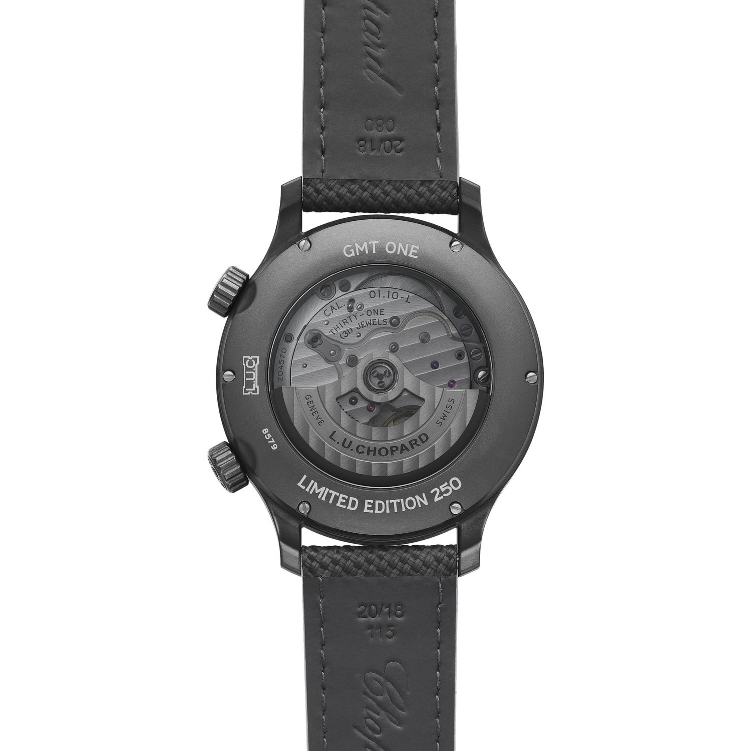 L.U.C GMT One Black